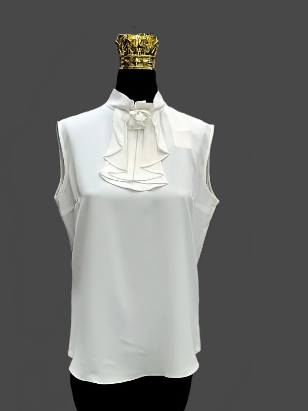 تاپ یقه گل دار - Image 5