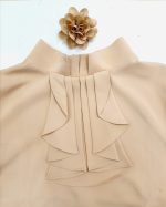 تاپ یقه گل دار - Image 3